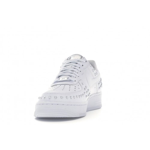 Кроссы Nike Air Force 1 Low 07 XX White Studded (W) - женская сетка размеров