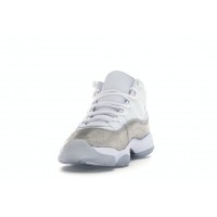 Женские кроссовки Jordan 11 Retro White Metallic Silver (W)