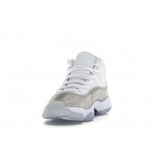 Женские кроссовки Jordan 11 Retro White Metallic Silver (W)