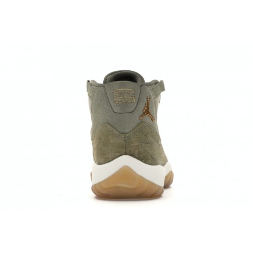 Кроссы Jordan 11 Retro Neutral Olive (W) - женская сетка размеров