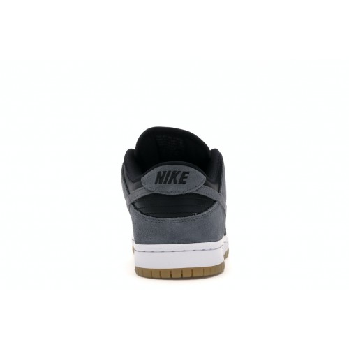 Кроссы Nike SB Dunk Low Dark Grey Black Gum - мужская сетка размеров