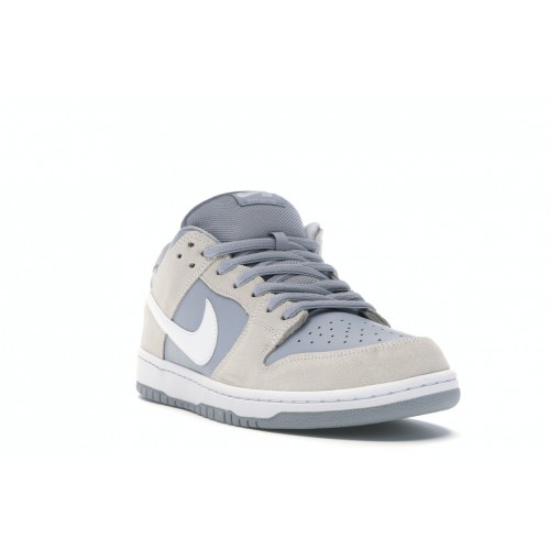 Кроссы Nike SB Dunk Low Summit White Wolf Grey - мужская сетка размеров