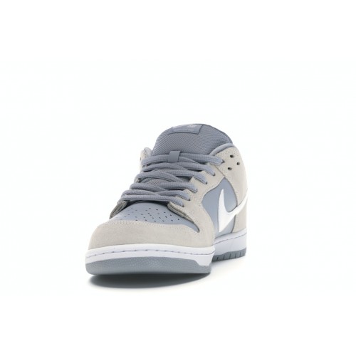 Кроссы Nike SB Dunk Low Summit White Wolf Grey - мужская сетка размеров