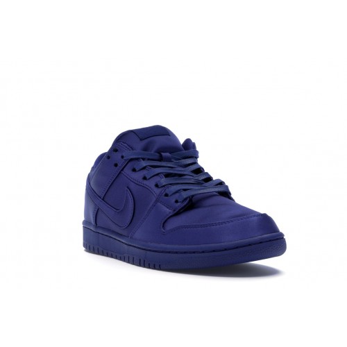 Кроссы Nike SB Dunk Low NBA Deep Royal Blue - мужская сетка размеров