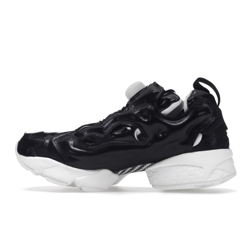Кроссы Reebok Instapump Fury OB Black White (W) - женская сетка размеров