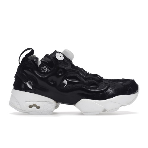 Кроссы Reebok Instapump Fury OB Black White (W) - женская сетка размеров
