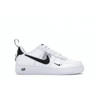 Подростковые кроссовки Nike Air Force 1 Low Utility White Black (GS)