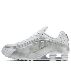 Женские Nike Shox R4 White Metallic Silver (W)
