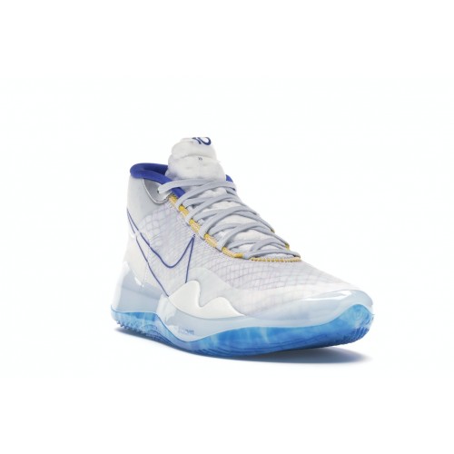 Кроссы Nike KD 12 Warriors Home - мужская сетка размеров