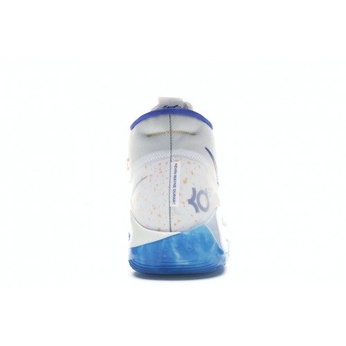 Кроссы Nike KD 12 Warriors Home - мужская сетка размеров