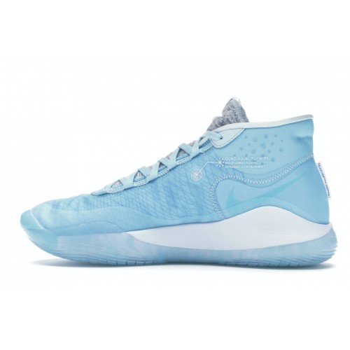 Кроссы Nike KD 12 Blue Glaze - мужская сетка размеров