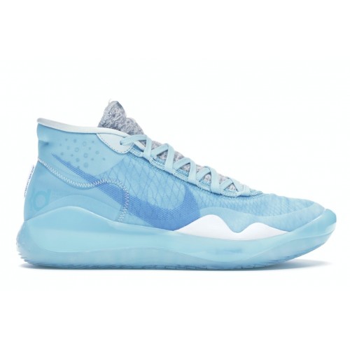 Кроссы Nike KD 12 Blue Glaze - мужская сетка размеров