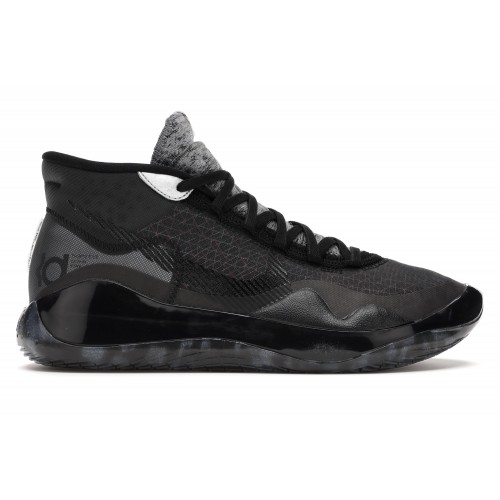 Кроссы Nike KD 12 Black Cool Grey - мужская сетка размеров