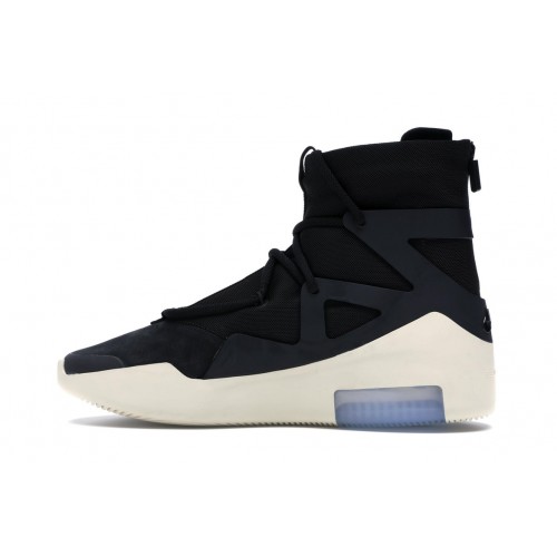 Кроссы Nike Air Fear Of God 1 Black - мужская сетка размеров