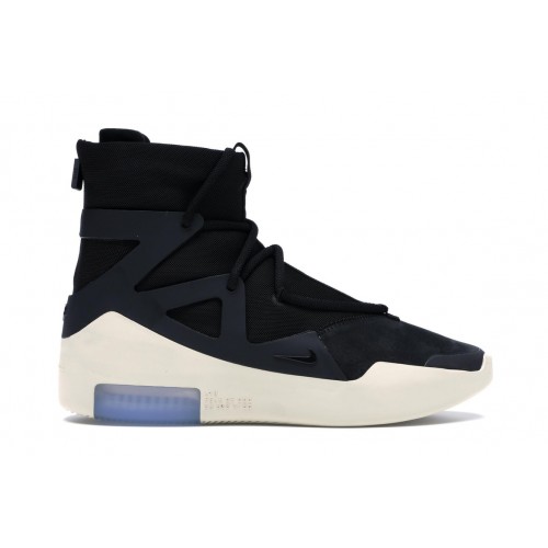 Кроссы Nike Air Fear Of God 1 Black - мужская сетка размеров