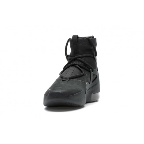 Кроссы Nike Air Fear of God 1 Triple Black - мужская сетка размеров