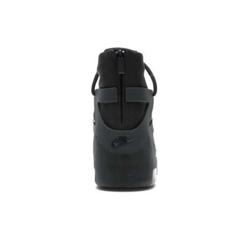 Кроссы Nike Air Fear of God 1 Triple Black - мужская сетка размеров