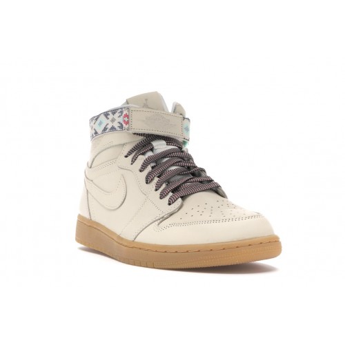 Кроссы Jordan 1 Retro High Strap N7 - мужская сетка размеров
