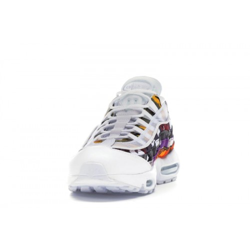 Кроссы Nike Air Max 95 ERDL Party White - мужская сетка размеров