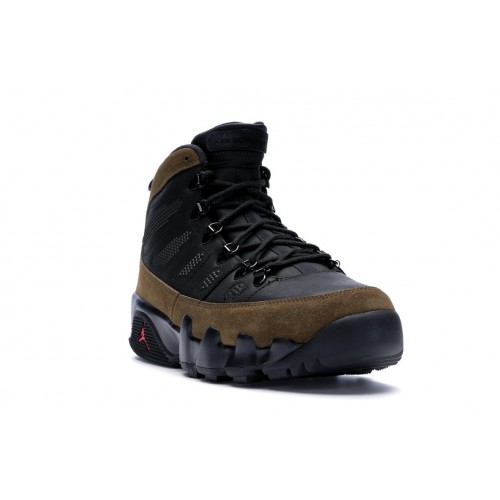 Кроссы Jordan 9 Retro Boot NRG Olive - мужская сетка размеров