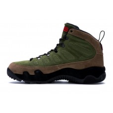 Кроссовки Jordan 9 Retro Boot NRG Military Brown