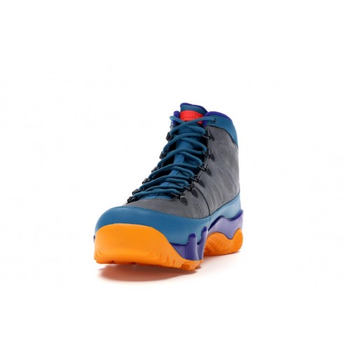 Кроссы Jordan 9 Retro Boot Green Abyss - мужская сетка размеров
