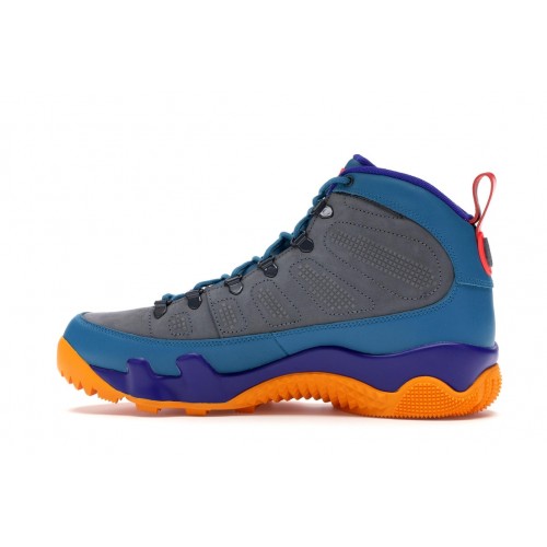 Кроссы Jordan 9 Retro Boot Green Abyss - мужская сетка размеров