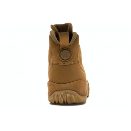 Кроссы Jordan 9 Retro Boot Wheat - мужская сетка размеров
