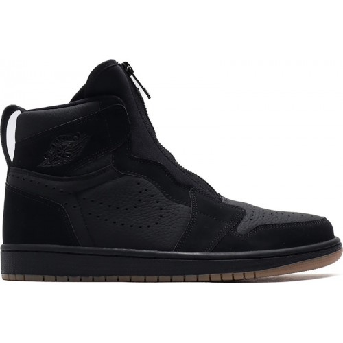 Air Jordan 1 Retro High Zip Black Gum - мужская сетка размеров