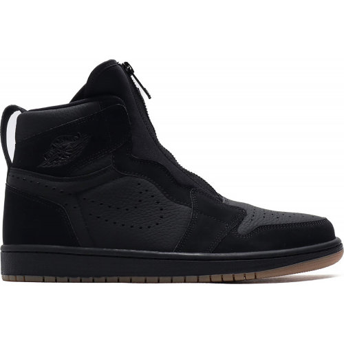 Кроссы Jordan 1 High Zip Black Gum - мужская сетка размеров