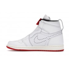 Jordan 1 Retro High Zip White University Red