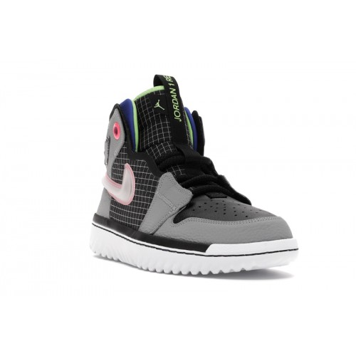 Air Jordan 1 React Multi-Color - мужская сетка размеров