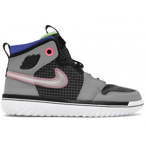 Air Jordan 1 React Multi-Color - мужская сетка размеров