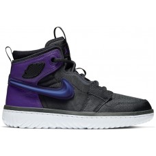 Jordan 1 High React Black Court Purple