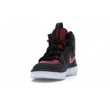 Jordan 1 High React Black Noble Red