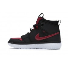 Jordan 1 High React Black Noble Red