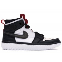 Jordan 1 High React Black White Gym Red