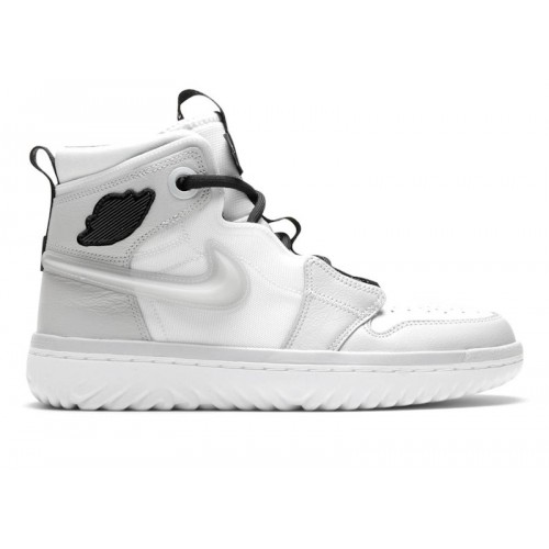 Air Jordan 1 React High Grey Fog - мужская сетка размеров