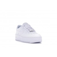 Женские кроссовки Nike Air Force 1 Sage Low Triple White (W)