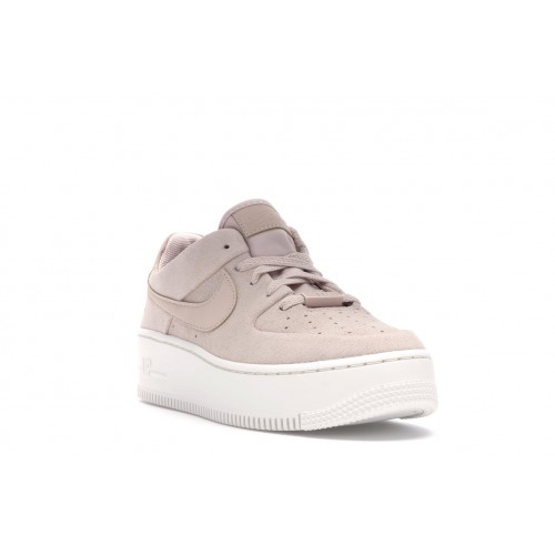 Кроссы Nike Air Force 1 Sage Low Particle Beige (W) - женская сетка размеров