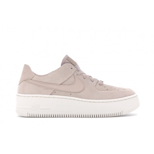 Кроссы Nike Air Force 1 Sage Low Particle Beige (W) - женская сетка размеров