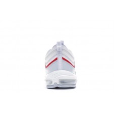 Nike Air Max 97 White Pure Platinum University Red