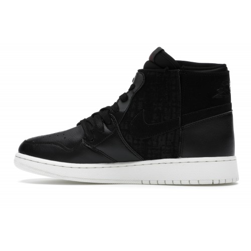 Кроссы Jordan 1 Rebel XX Black Sail (W) - женская сетка размеров