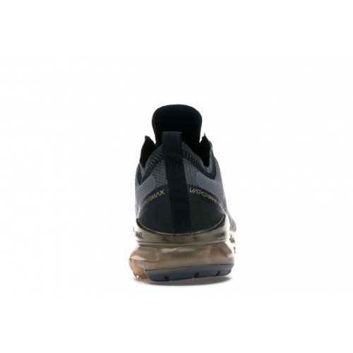 Кроссы Nike Air VaporMax 2019 Black Metallic Gold - мужская сетка размеров