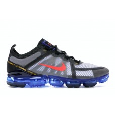 Кроссовки Nike Air VaporMax 2019 Black Hyper Blue Bright Crimson