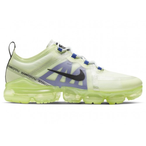 Кроссы Nike Air VaporMax 2019 Barely Volt - мужская сетка размеров