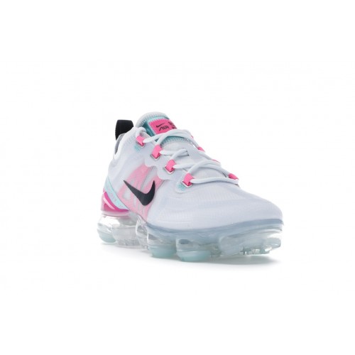 Кроссы Nike Air VaporMax 2019 Grey Pink (W) - женская сетка размеров