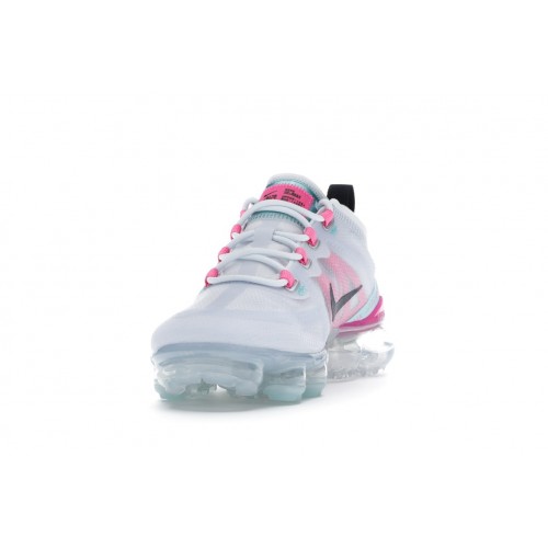 Кроссы Nike Air VaporMax 2019 Grey Pink (W) - женская сетка размеров