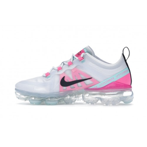 Кроссы Nike Air VaporMax 2019 Grey Pink (W) - женская сетка размеров