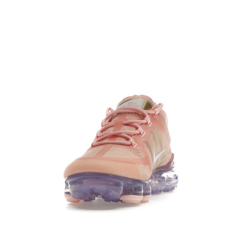 Кроссы Nike Air VaporMax 2019 Bleached Coral (W) - женская сетка размеров